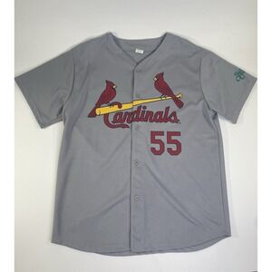 MLB JERSEY ST. LOUIS CARDINALS PISCOTTY No. 55 SIZE XL
